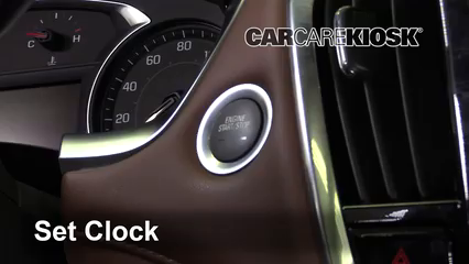 2018 Chevrolet Traverse High Country 3.6L V6 Clock Set Clock